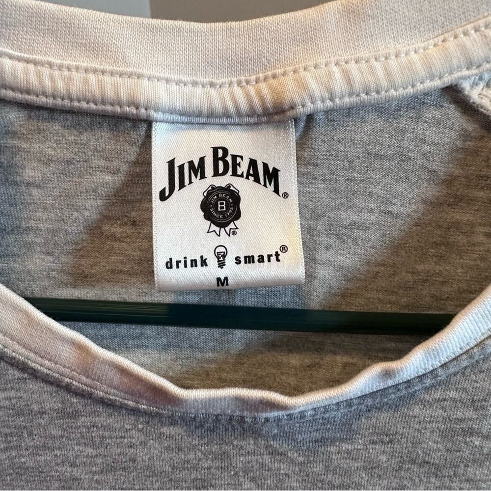 Jim Beam raglan shirt medium - Picture 4 of 5